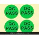qc pass标签 箭头不干胶标签 PASS不干胶标题 ROHS标签 商标标签