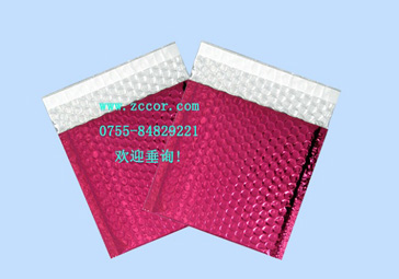 大量质优价廉防潮袋红色镀铝膜复合气泡袋防震防压运输包装袋