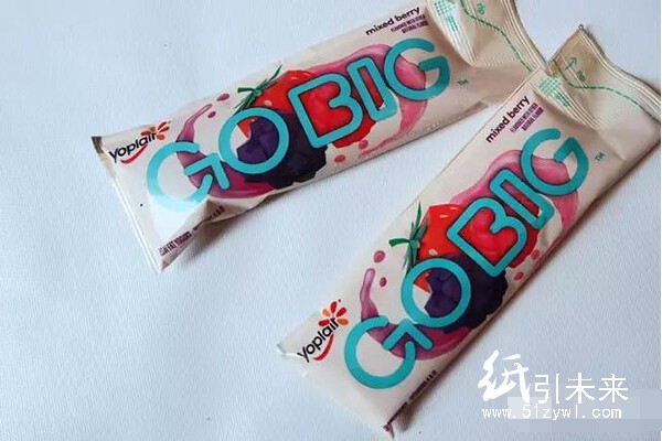 Yoplait Go Big便携式条装酸奶