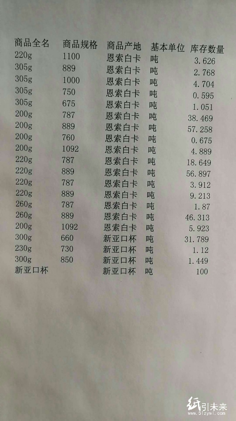 印刷用纸11