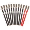 晨光（M&G）考试全针管中性笔签字笔水笔0.5mm12支装 黑色 AGP17512