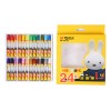 晨光（M&G）MF9013-1米菲卡通3D六角油画棒蜡笔绘画笔24支盒