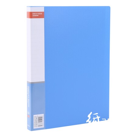 晨光（M&G）ADM95058 A4优品资料册文件册40页 蓝色