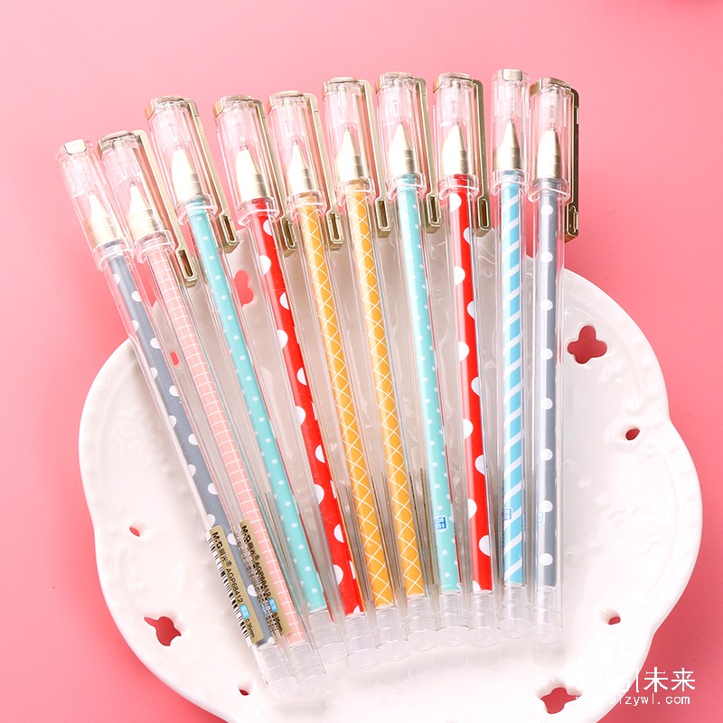 晨光中性笔AGP68412红0.35