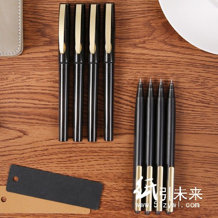 晨光中性笔黑水晶AGPH4502蓝0.5