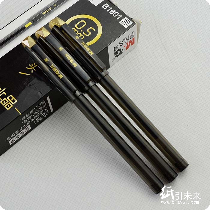 晨光中性笔黑水晶AGPB1601黑0.5
