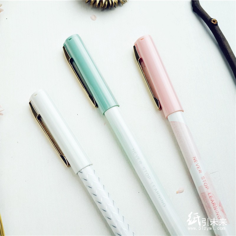 晨光中性笔浅影AGPA7904蓝0.38