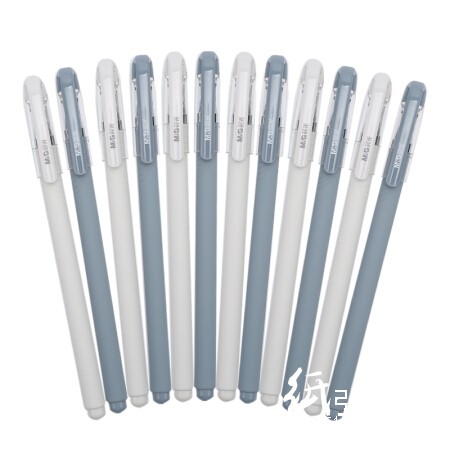 晨光中性笔灰谐AGPA3202红0.5