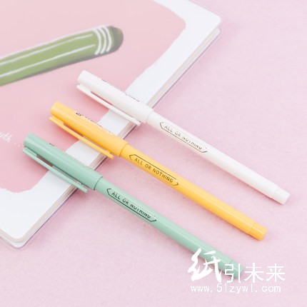 晨光中性笔初色AGPB5201黑0.35