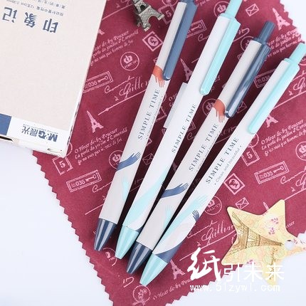 晨光中性笔印象记AGPH1006蓝0.38