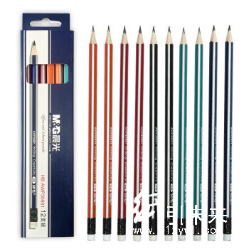 晨光HB木杆铅笔三角抽条AWP30901