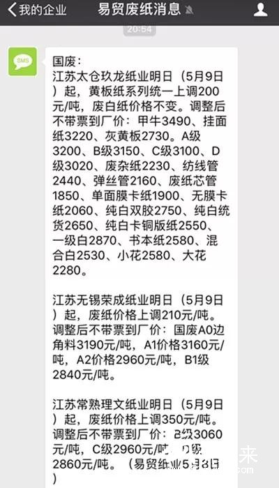 瓦纸一周暴涨1000元/吨，已有100多家纸厂提价！