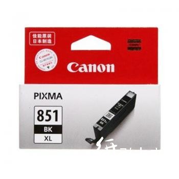 佳能（Canon）CLI-851BK 黑色 标容墨盒 适用于 MX928 728 MG7580 7180 6680 6400 6380 5680 5580 5480 IP7280 8780 IX6780 6880打印量1100页