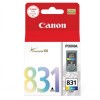 佳能(CANON) CL-831 彩色墨盒 适用于ip1180 ip1880 ip1980 ip2580 ip2680 mp145 mp198 mp218 mp228 mp476 mx308 mx318 打印量205页