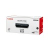 佳能(Canon) CRG-322 黑色打印机硒鼓 适用ShotLBP9100C,9500C,9600C A4 5%覆盖率打印6500页
