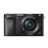 索尼（SONY）ILCE-6000L APS-C微单数码相机标准套装 CMOS传感器 APS-C画幅23.5x15.6mm 约2430万有效像素 3.0英寸液晶屏 无内置存储 含E PZ 16-50mm F3.5-5.6 OSS镜头 一年保修 黑色