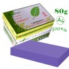 绿叶（GreenLeaf） 彩色复印纸 A4 80g 500p 紫色 10包箱