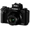 佳能（Canon）PowerShot G5X 数码相机 1英寸CMOS传感器 2020万有效像素 3.0英寸液晶屏 4.2光学变焦 无内置存储 DIGIC6处理器 含相机包 一年保修 黑色
