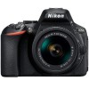 尼康（Nikon）D5600 单反套机 约2416万有效像素 3.2英寸液晶屏 自动对焦 无内置存储 含AF-P DX 尼克尔 18-55mm f/3.5-5.6G VR 防抖镜头 含相机包 一年保修 黑色