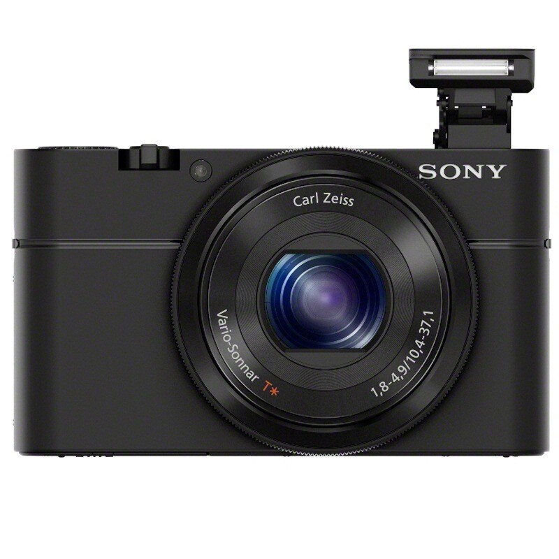 索尼（SONY）DSC-RX100 数码相机 黑卡系列 1英寸CMOS传感器 约2020万像素 3英寸显示屏 3.6倍光学变焦 含64G内置存储SD卡  一年保修 黑色
