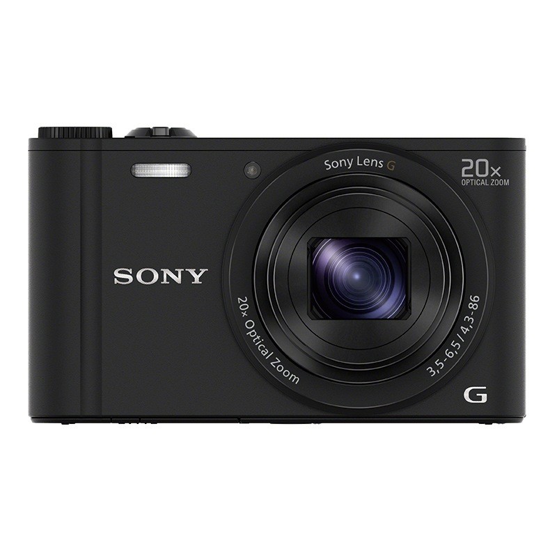 索尼（SONY） DSC-WX350 数码相机 黑色（1820万有效像素 20倍光学变焦 25mm广角 Wi-Fi遥控拍摄）(YX)