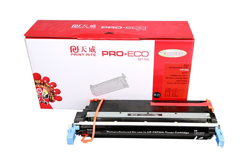 天威 C9730A/EP-86B 适用惠普打印机硒鼓 HP Color LaserJet 5500/5550 Series Canon LBP-2710/2810 黑色 TRH214BPEJ