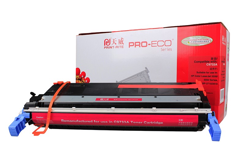 天威 C9733A/EP-86M 适用惠普打印机硒鼓 HP Color LaserJet 5500/5550 Series Canon LBP-2710/2810 红色 TRH217MPEJ
