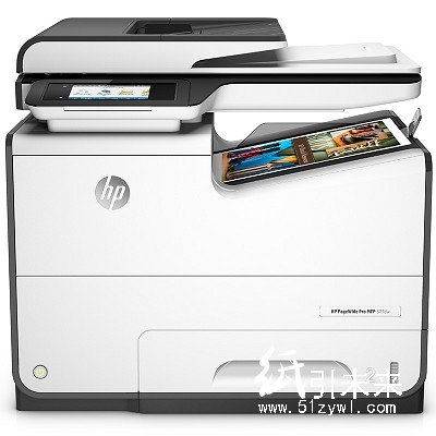 惠普（HP） HP PageWide Pro 577dw 彩色喷墨页宽多功能一体机 A4幅面 打印/复印/扫描/传真 自动双面+无线打印 1年保修
