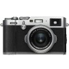 富士（FUJIFILM）X100F 数码旁轴相机 银色 人文扫街 2430万像素 混合取景器 复古 WIFI USB充电