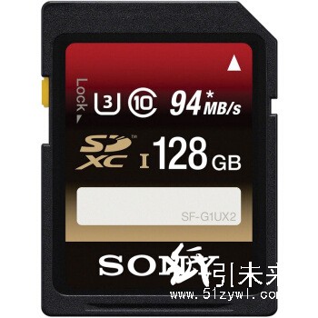 索尼（SONY）SF-128UX SD卡相机内存卡128G高速存储卡 单反微单相机大卡 128G 94MB/s （SF-128UX）