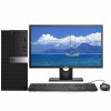 戴尔（DELL）台式电脑 OptiPlex 3060 Tower 240350 Intel奔腾G5400 3.7GHz双核/4G-DDR4/1T机械/集显/DVDRW/中标麒麟V7.0/21.5寸显示器/三年上门 黑色