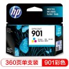 惠普（Hp）CC656AA 901 彩色墨盒 适用于 HP Officejet J4580,J4660 HP Officejet 4500标准版,4500全能版 打印印量360页