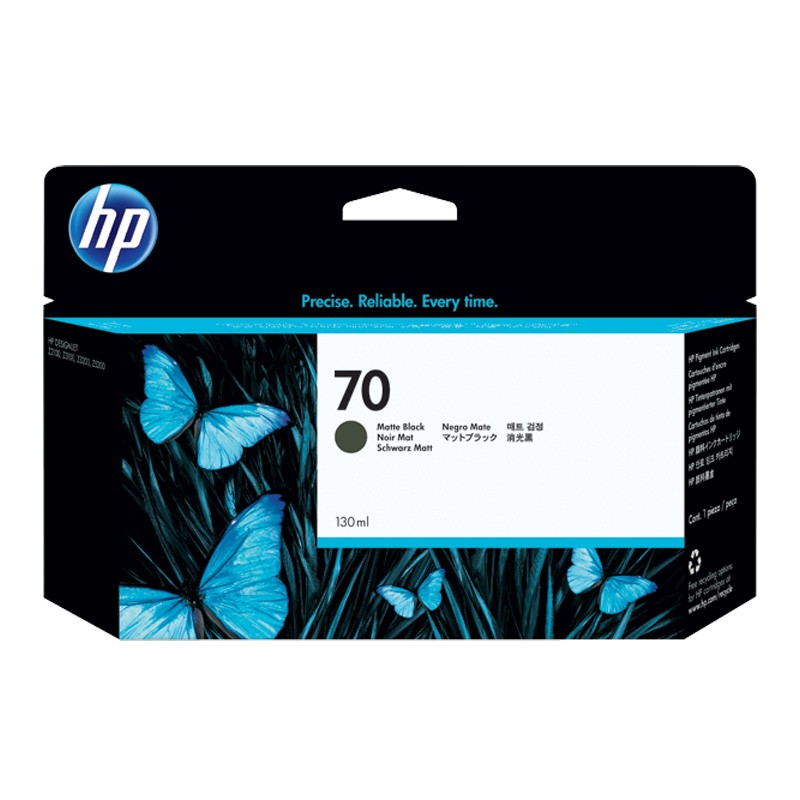 惠普（Hp）C9448A 70 MK 消光黑墨盒 适用于惠普Z2100 Z5200 Z5400 打印量220页