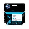 惠普（Hp）CZ134A 711 蓝色 大幅面绘图仪墨盒 3联包29ML 适用T120 T520 打印量2500页