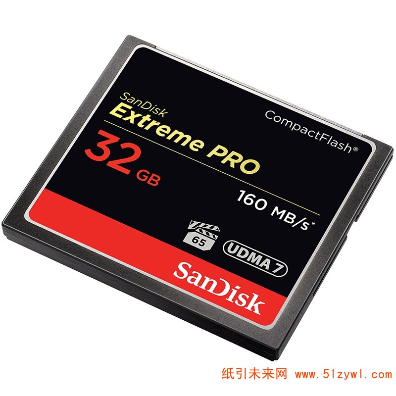 闪迪（SanDisk） SDCFXPS-032G-Z46 至尊超极速CF卡 32G 1067X 读速160m/S 黑色