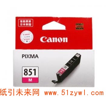 佳能（Canon）CLI-851M 红色 标容墨盒 适用于 MX928 728 MG7580 7180 6680 6400 6380 5680 5580 5480 IP7280 8780 IX6780 6880 打印量310页