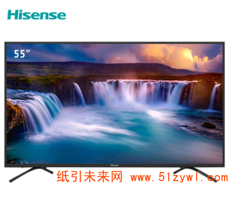 海信(Hisense) 液晶电视机 HZ55H55 55寸 二级能效 4K智能超高清 3840*2160像素 LED电视 网络功能Wifi 显示屏类型LED 一年保修 黑色