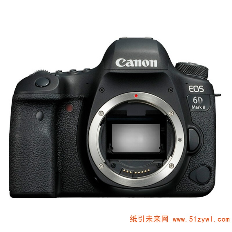 佳能（Canon）EOS 6D Mark II 单反相机 单机身 全画幅CMOS图像感应器 约2620万有效像素 3.0英寸液晶屏 自动对焦 无内置存储 一年保修 黑色