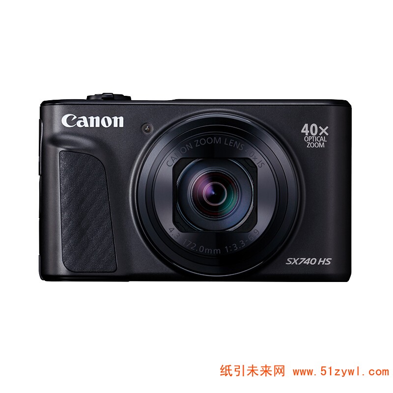 佳能（Canon）SX740 HS 数码相机 CMOS传感器 约2030万有效像素 3.0英寸液晶屏 40倍光学变焦 无内置存储 一年保修 黑色