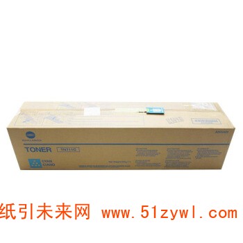 柯尼卡美能达(KONICA MINOLTA) TN711C 青色 碳粉 适用机型C654/C754 打印量31500页