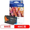 兄弟(brother) LC400C 青色 打印机墨盒 适用于兄弟MFC-J430W/J625DW/MFC-825DW 可打印量600页