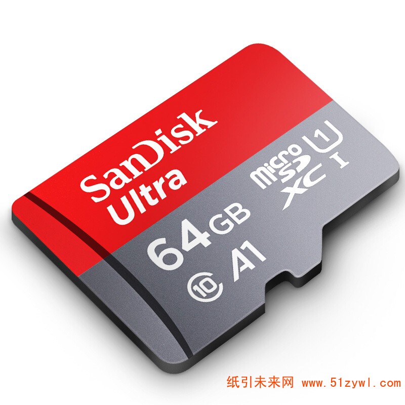 闪迪（SanDisk）A1至尊高速TF存储卡 SDSQUNC-064G-ZN3MN 64G 100M/S