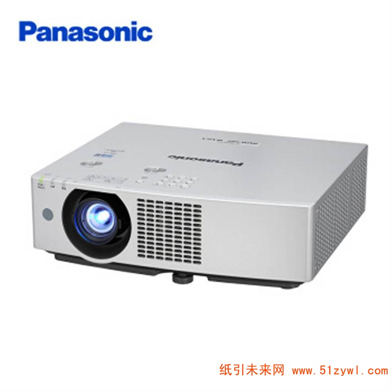 松下（Panasonic）PT-BMZ50C 投影仪 5000流明 3LCD显示技术 手动变焦 1920*1200（WUXGA） 白色 整机两年保修 灯泡半年保修