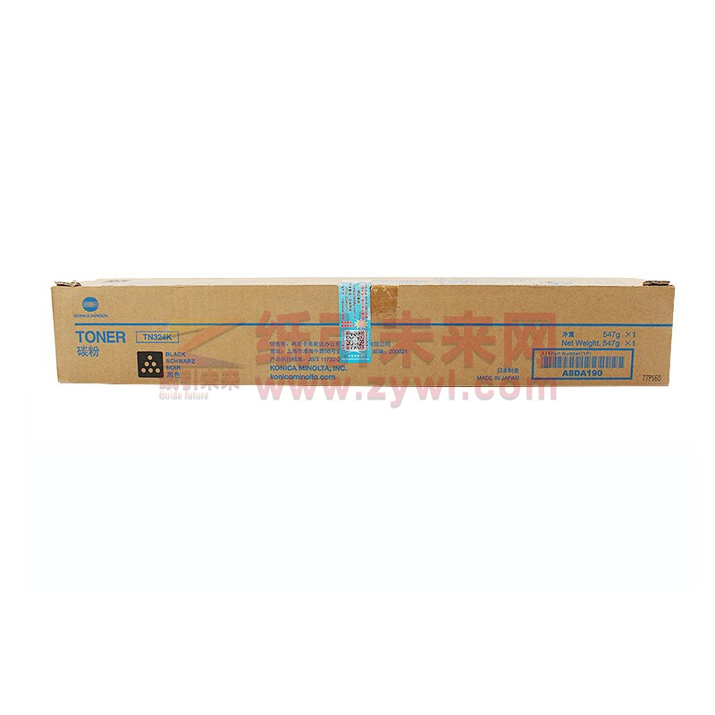 柯尼卡美能达(KONICAMINOLTA) TN-324BK 黑色 碳粉盒 适用bizhub C308 bizhub C368机型 打印页数28000页