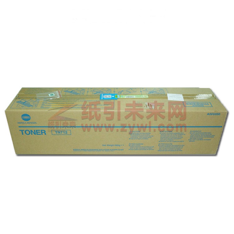 柯尼卡美能达(KONICAMINOLTA) TN712 碳粉 适用机型bizhub 654e bizhub 754e 打印页数40000页 黑色