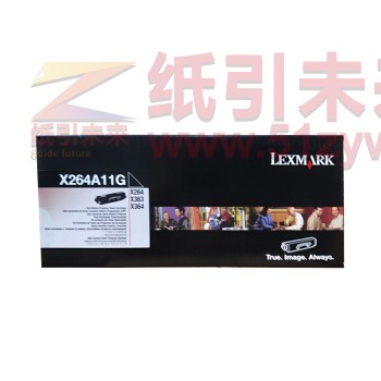 利盟（Lexmark）X264A11G粉盒 适用 X264 X363 X364l粉盒 共3500页
