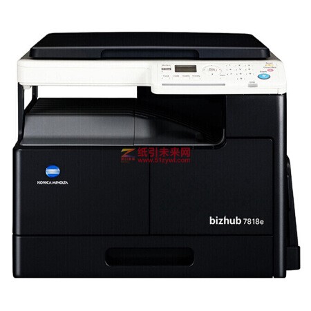 柯尼卡美能达（KONICA MINOLTA）Bizhub 7818e 黑白A3复印机 打印/复印/扫描 18页/分钟 标配主机+单纸盒 一年保修