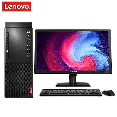 联想（Lenovo）启天M620-D247 台式电脑 Intel酷睿I7-8700 3.2GHz六核 8G-DDR4内存 1T SATA硬盘 集显 DVDRW 正版Linux中兴新支点V3 云教室 +21.5英寸显示器 含键鼠 原厂三年上门保修服务 原厂三年硬盘不回收 原厂门到桌服务