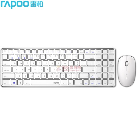 雷柏 RAPOO 9300M 无线键鼠两件套(无线键盘×1+无线鼠标×1) 黑色 快照
