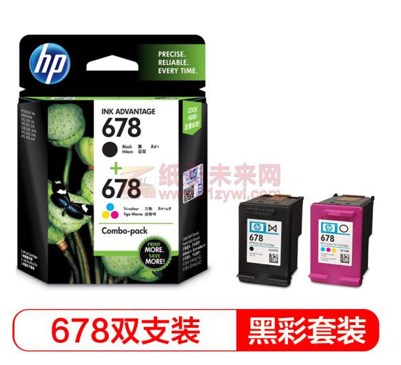 HP L0S24AA 678+678 (惠普（HP） L0S24AA 678 678 黑色彩色套装墨盒)